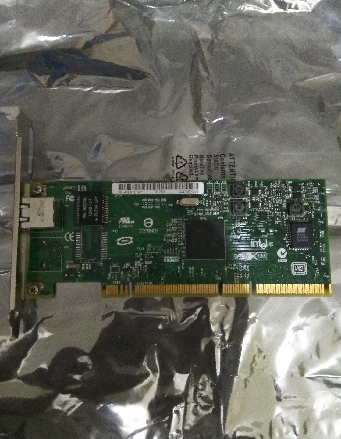 IBM 03N6524 5701 1Gb 1-Port PCI-X Ethernet-TX Adapter 10/100/1000 Base pSeries
