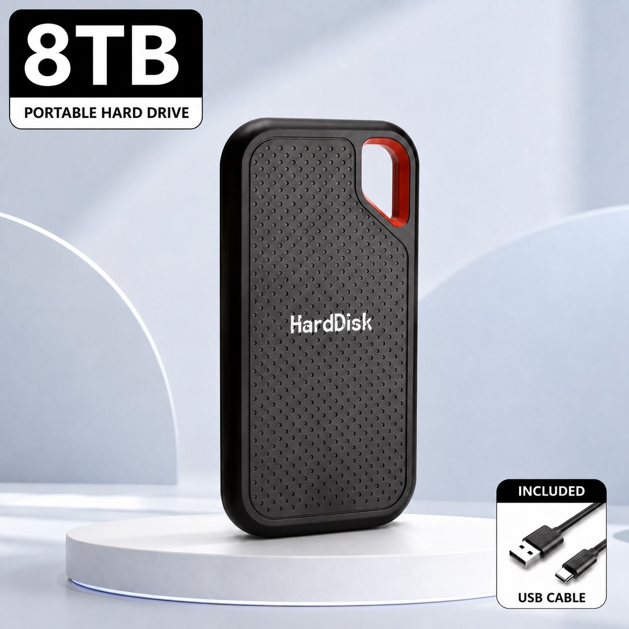 external hard drive 8TB High Speed Capacity Solid State Usb3.2 Laptop Mac And PC