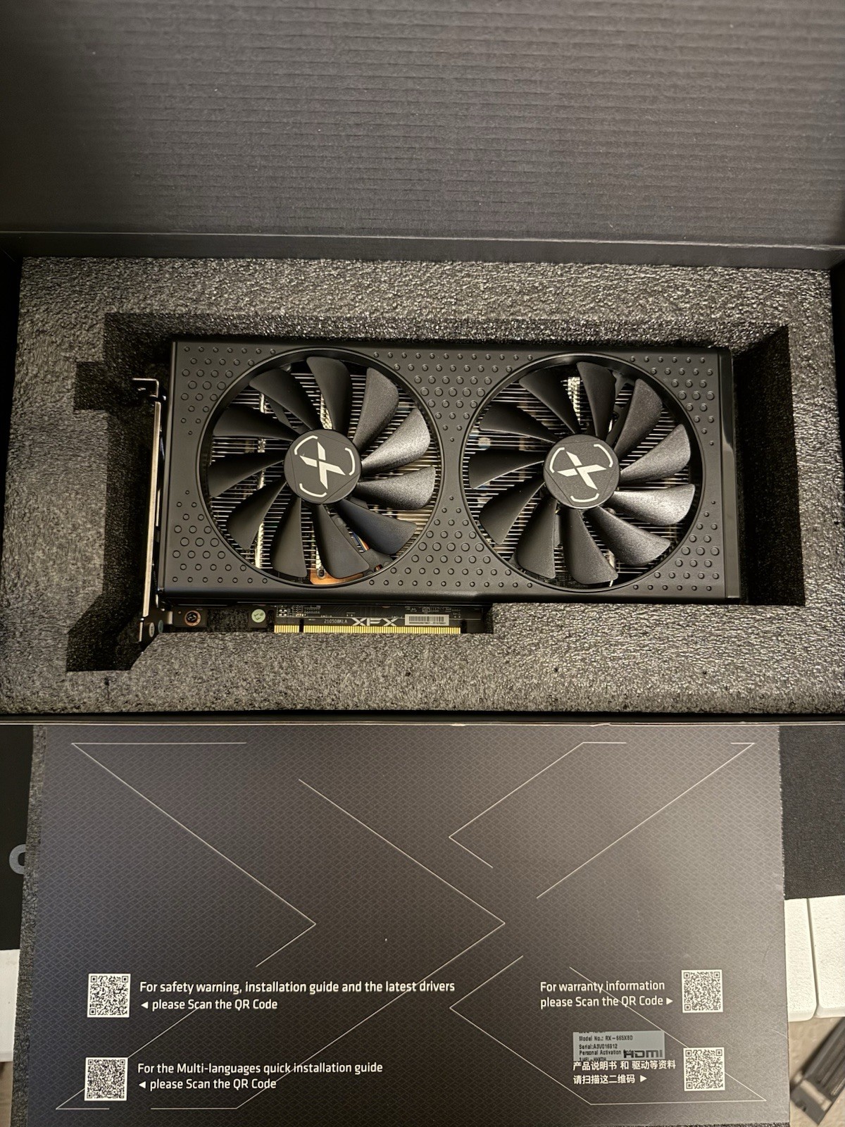 XFX Speedster SWFT 210 Radeon RX 6650 XT 8GB GDDR6 PCIe 4.0 HDMI/DP