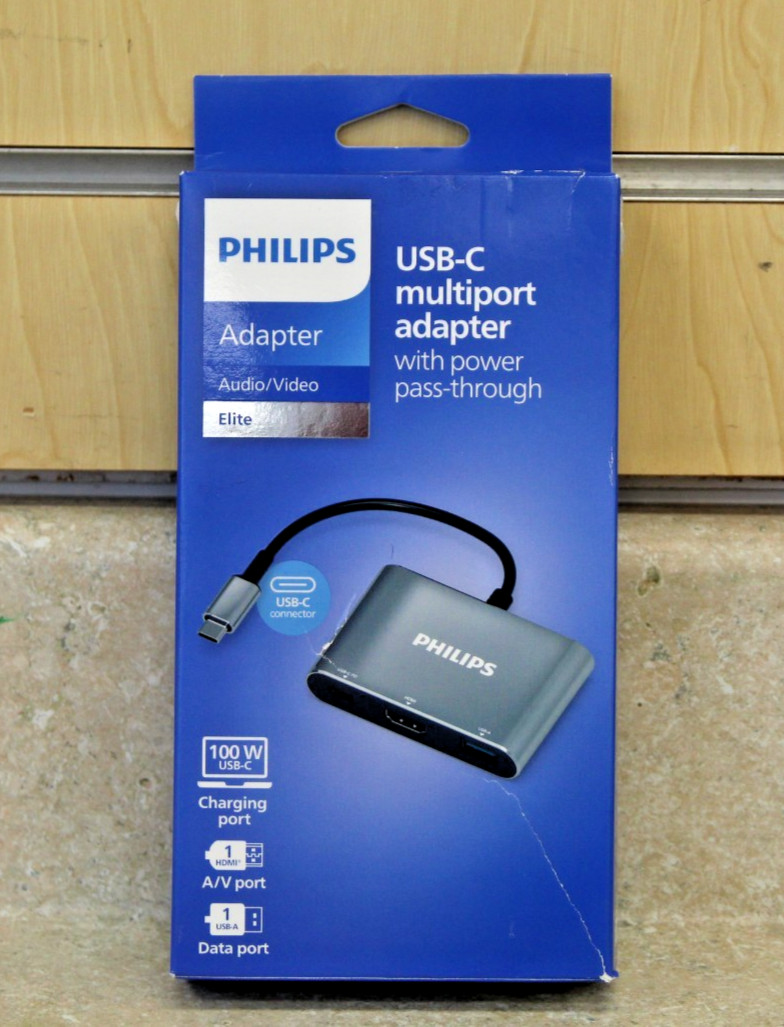 Philips USB-C Multiport DLK9220C/27 *New/Open Box * 