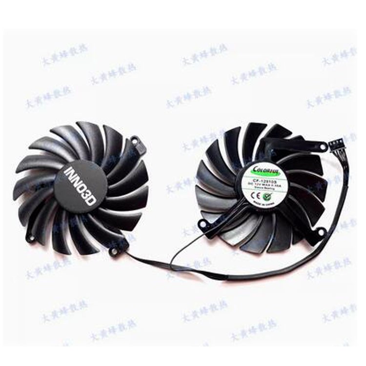 For INNO3D RTX2060 12GB TWIN X2 OC Graphics Card Fan CF-12910S Accessories