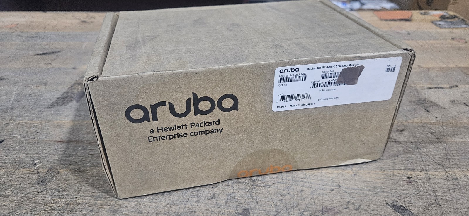 HP Aruba JL084A 3810M 4-Port 10GbE SFP+ Network Expansion Module