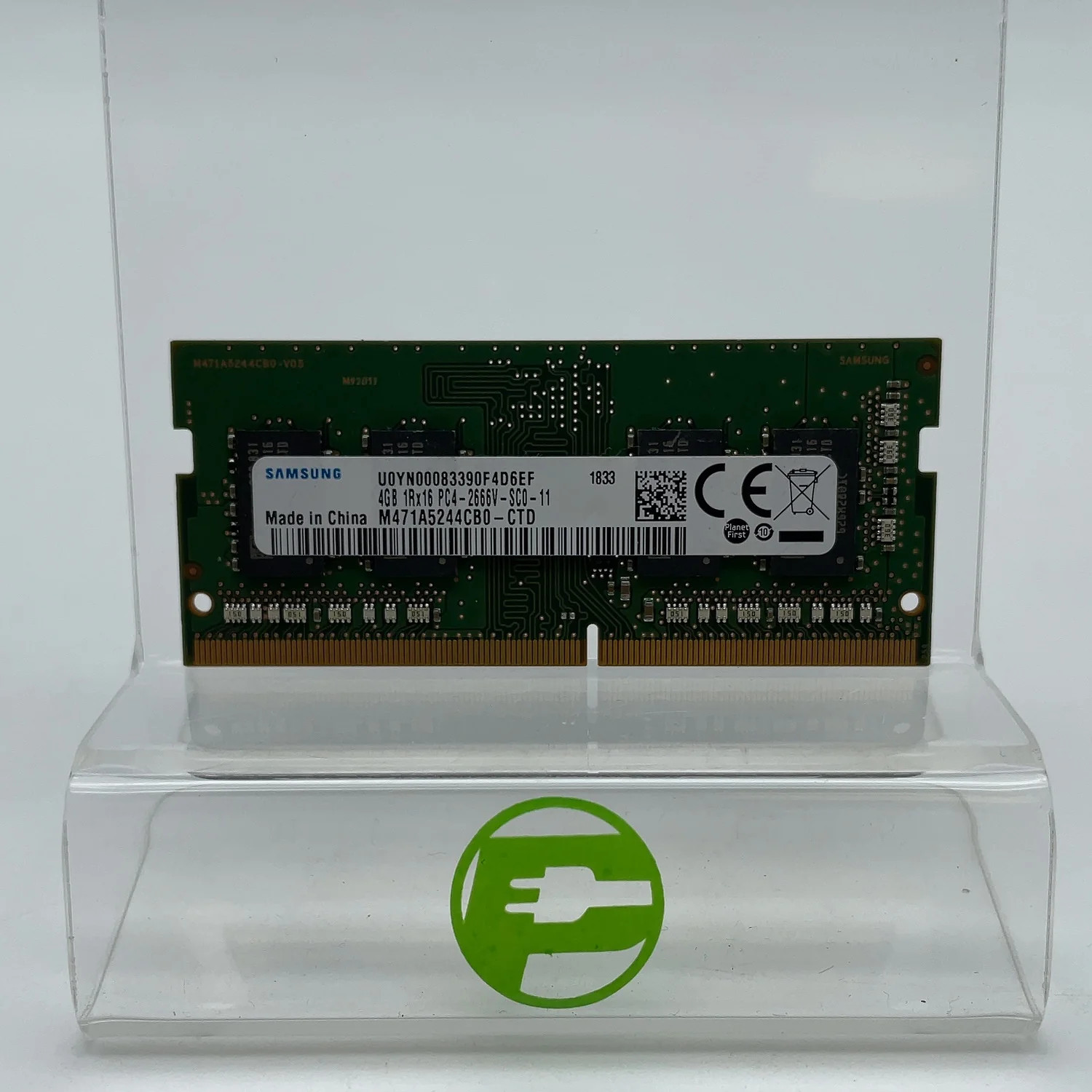 Samsung U15Z00082190736DE5 4GB (1x4GB) DDR4 2666MHz RAM