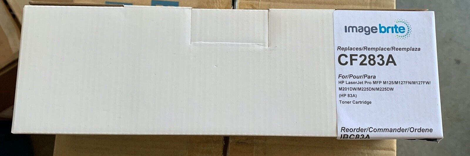 (3) Image Brite Black Laser Toner Cartridge (CF283A)