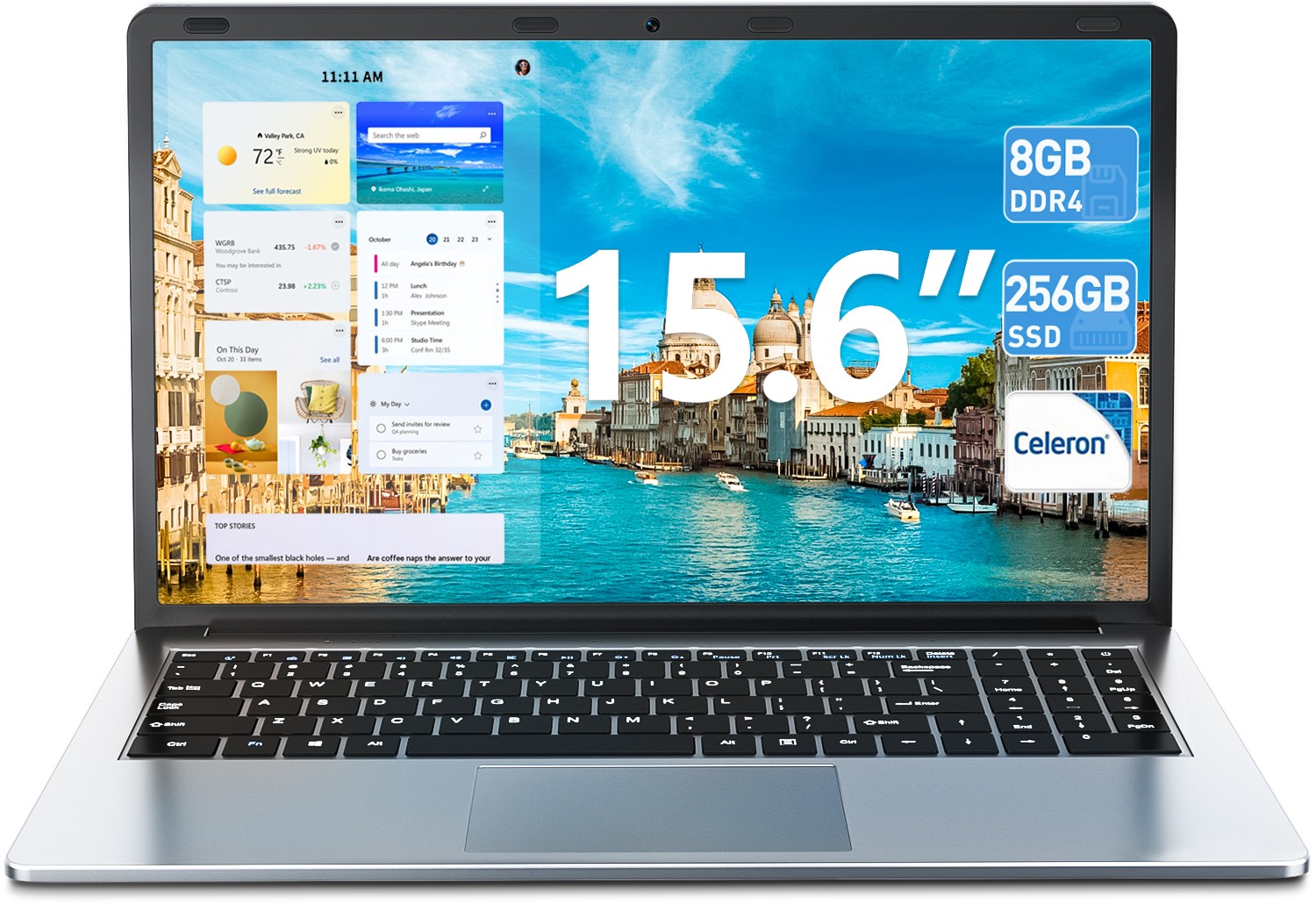 2025 SGIN Laptop Computer 15.6" 4-Core Intel i3 Up to 256GB 1TB SSD WinPro