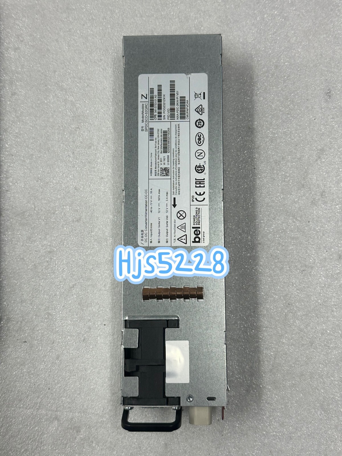 Cisco NXA-PDC -2KW-PI V01， 341-0753-01 ，Cisco  second-hand power supply