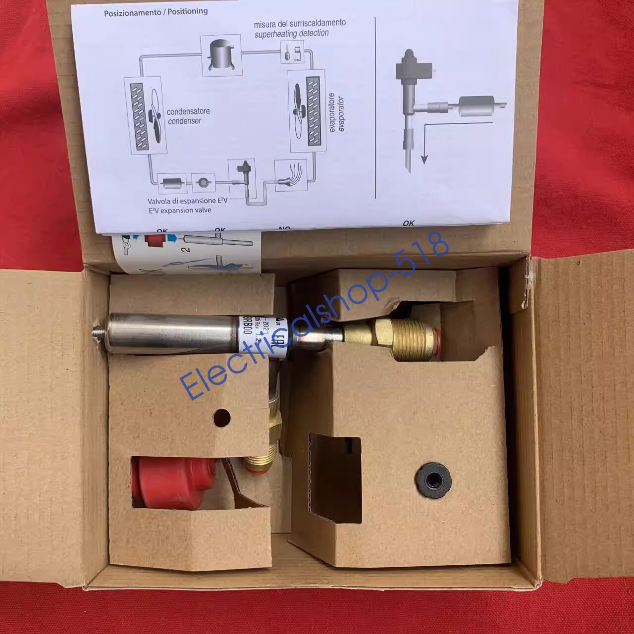 1pcs NEW CAREL Electronic Expansion Valve E2V24BRB00 DHL/FedEx