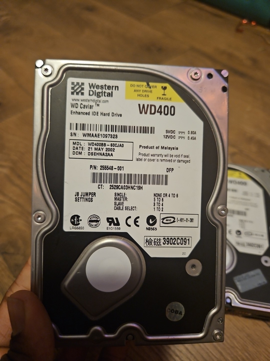 Western Digital WD400BB WMAAE1190629 Hard Drive 4-pack