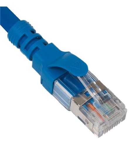 ICC ICCICPCSX01BL Cat6A U FTP 1 Ft Ethernet Patch Cable Blue 10 Pack