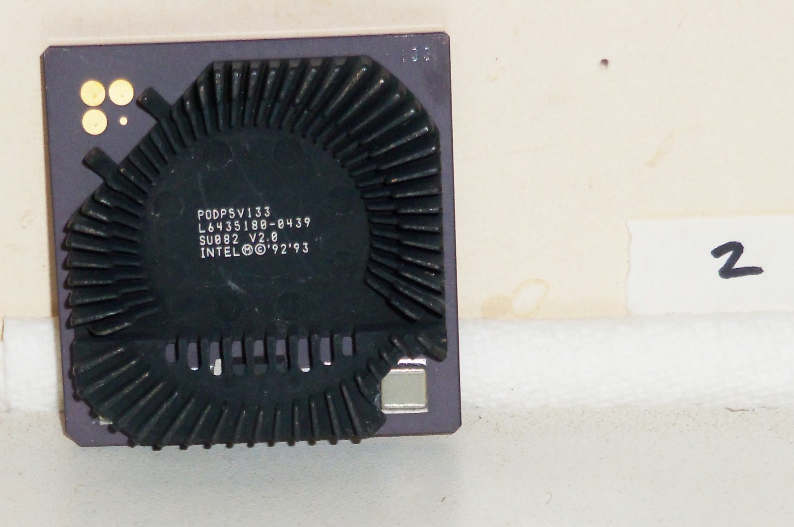 Rare Intel Pentium 133 Overdrive POD5V113 SU082 Socket