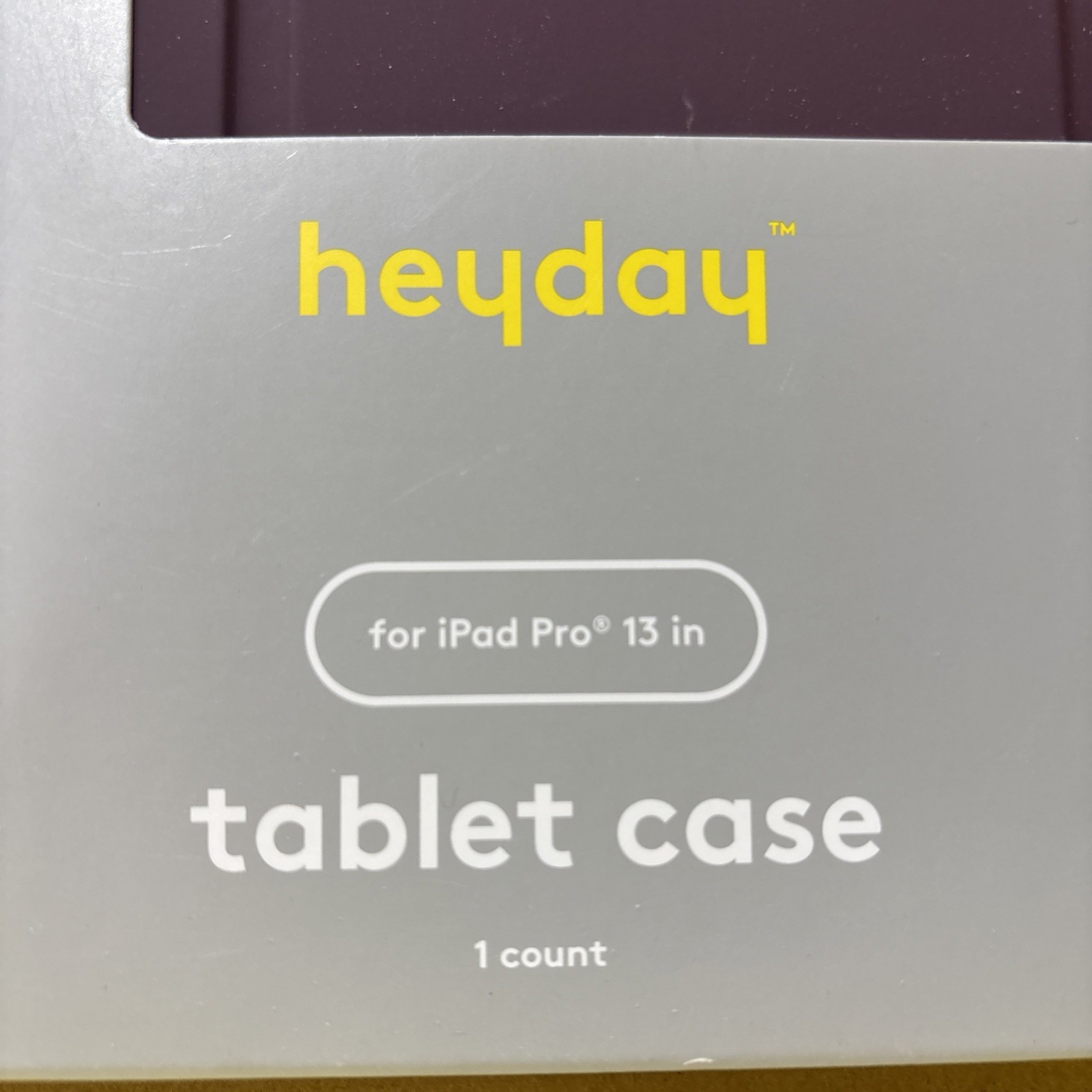 heyday Puffy iPad Case For iPad Pro 13 in (M4) - Dark Purple