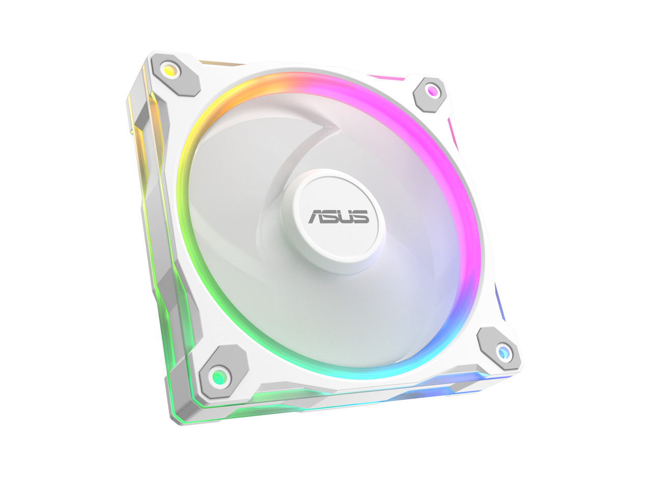 ASUS Prime MR120 ARGB reverse fan white single pack, 28mm extra-thick frame,