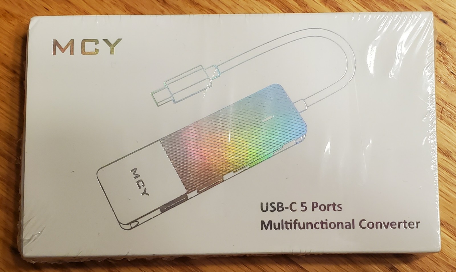 NEW MCY USB-C 5 Ports Multifunctional Converter Adapter Dongle Sealed NIP