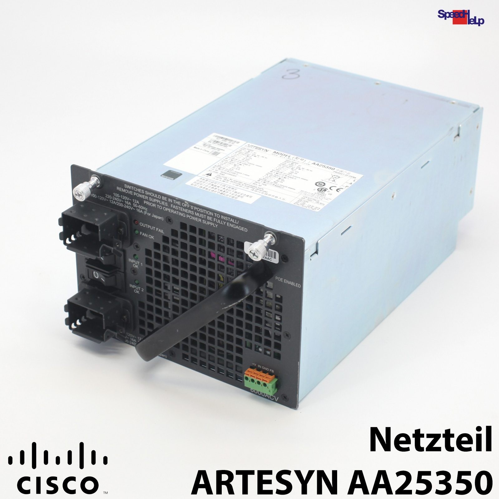 ARTESYN AA25350 Power Supply PSU 6000W For Cisco Catalyst Emerson