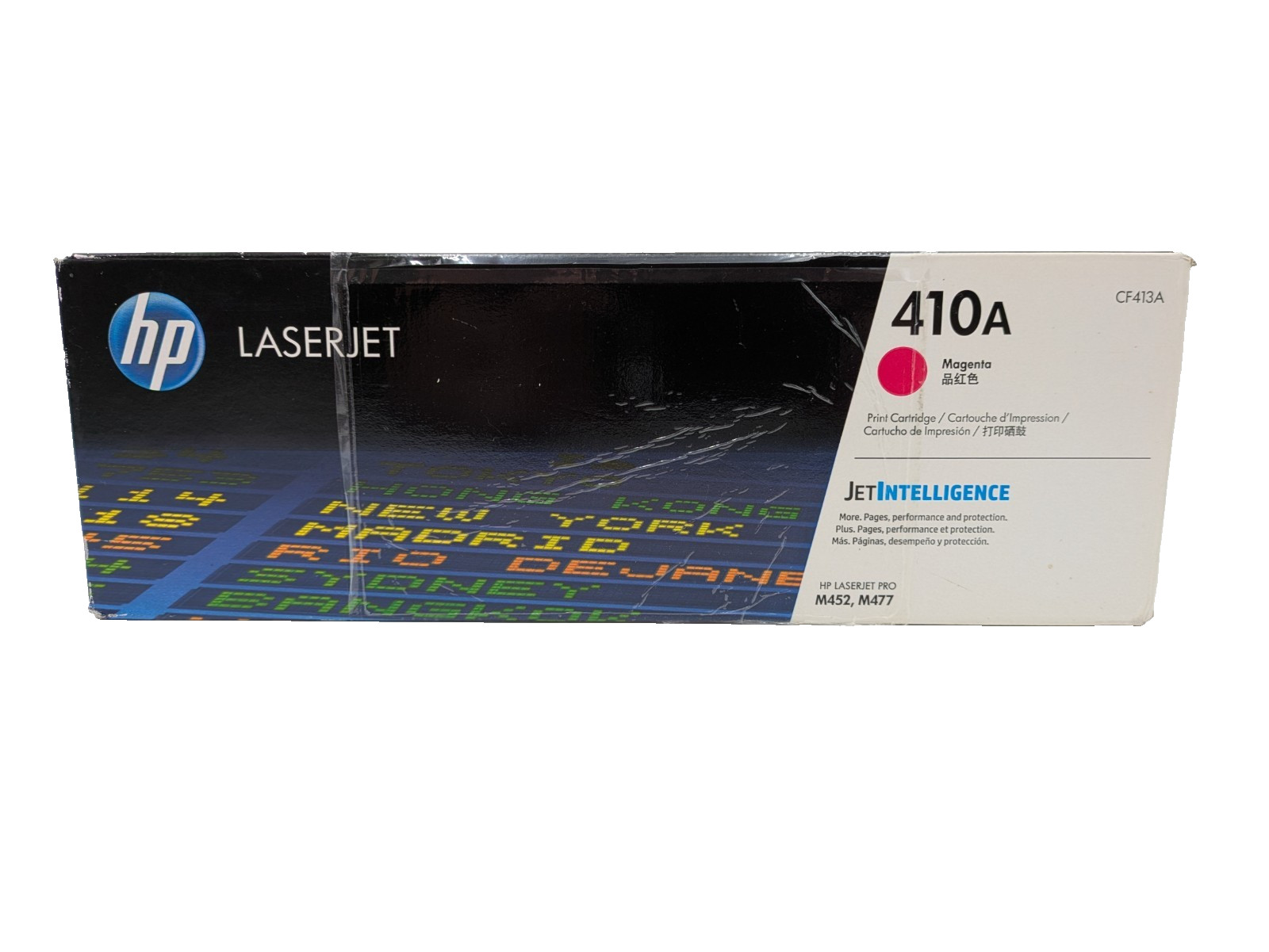 Genuine HP 410A CF413A Magenta Toner Cartridge LaserJet M452 M477 New OEM
