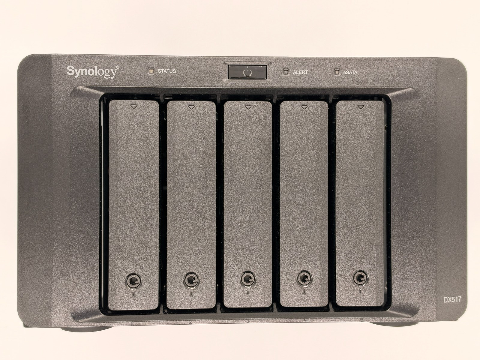 Synology DX517 5-Bay Diskless NAS Expansion Unit w/ eSATA Cable, Power & Key