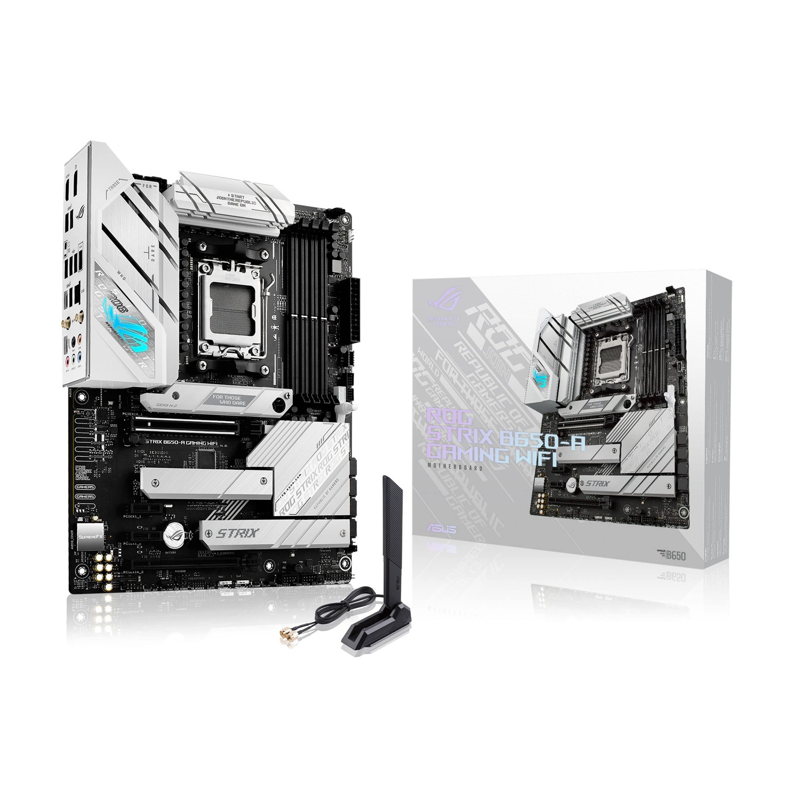 ASUS ROG Strix B650 A Gaming WiFi 6E AM5 DDR5 Motherboard for Ryzen 7000