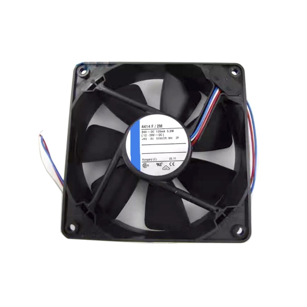4414F/2M Axial Fan 24VDC 0.13A 3.2W 120*120*25mm Inverter Cooling Fan