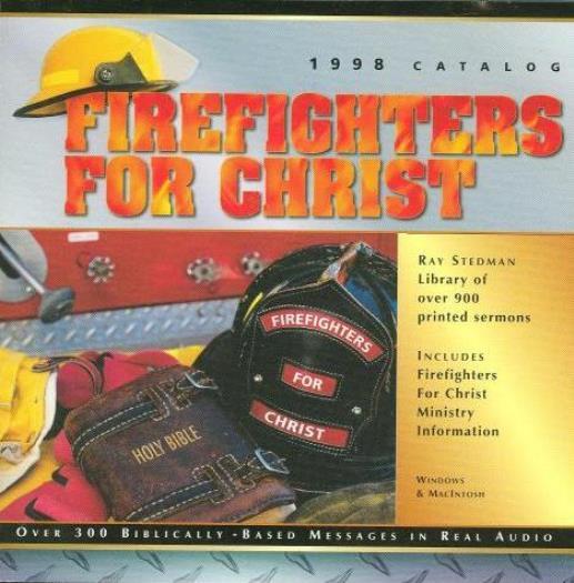 Firefighters For Christ PC MAC CD 900+ Ray Stedman printed sermons Bible message