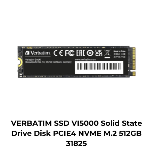 VERBATIM SSD VI5000 Solid State Drive Disk PCIE4 NVME M.2 512GB 31825