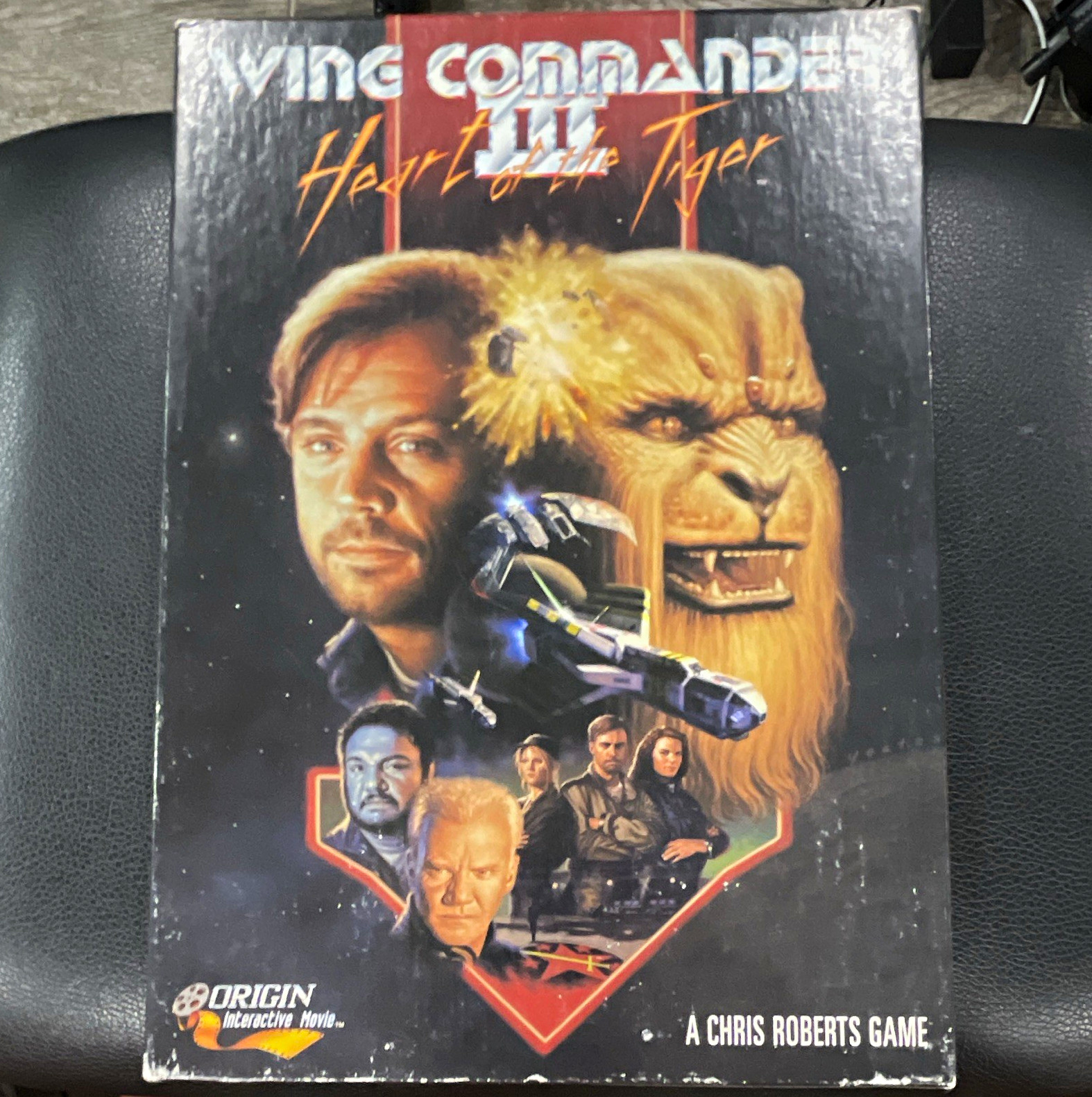 Origin Wing Commander III: Heart of the Tiger MS-DOS CD-ROM PC Game 4 Discs
