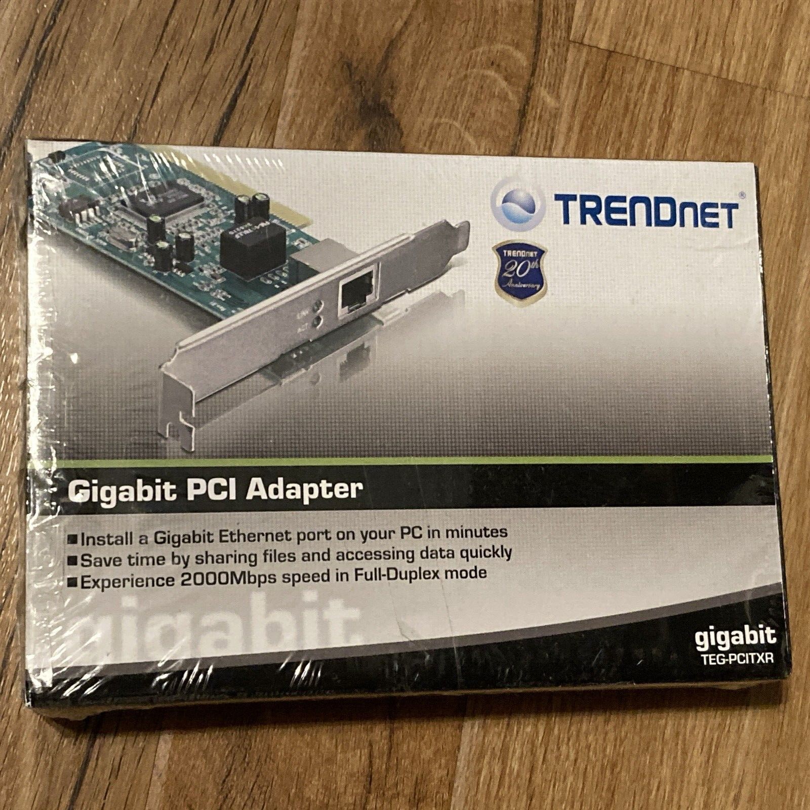 Brand New Trendnet (TEGPCITXRL) Low Profile Gigabit PCI Adapter