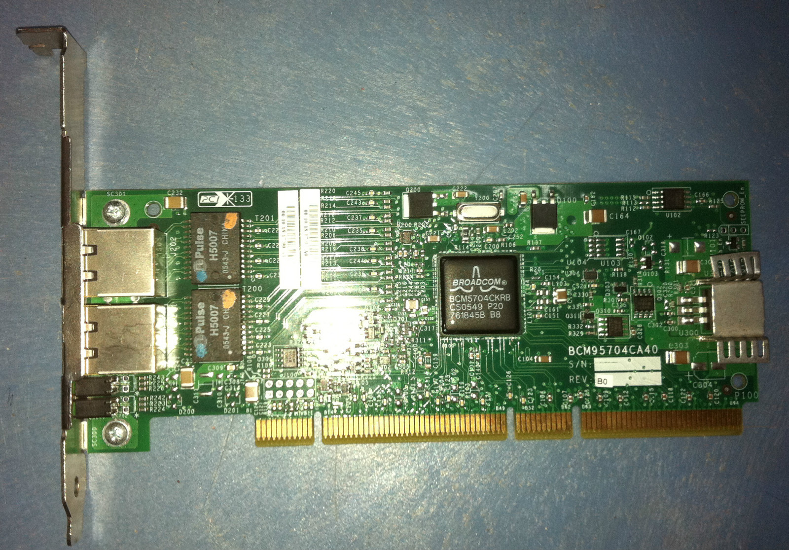 IBM 73P4209 73P4219 NetXtreme 1000 T + Dual Port PCI-X Ethernet Adapter FREESHIP