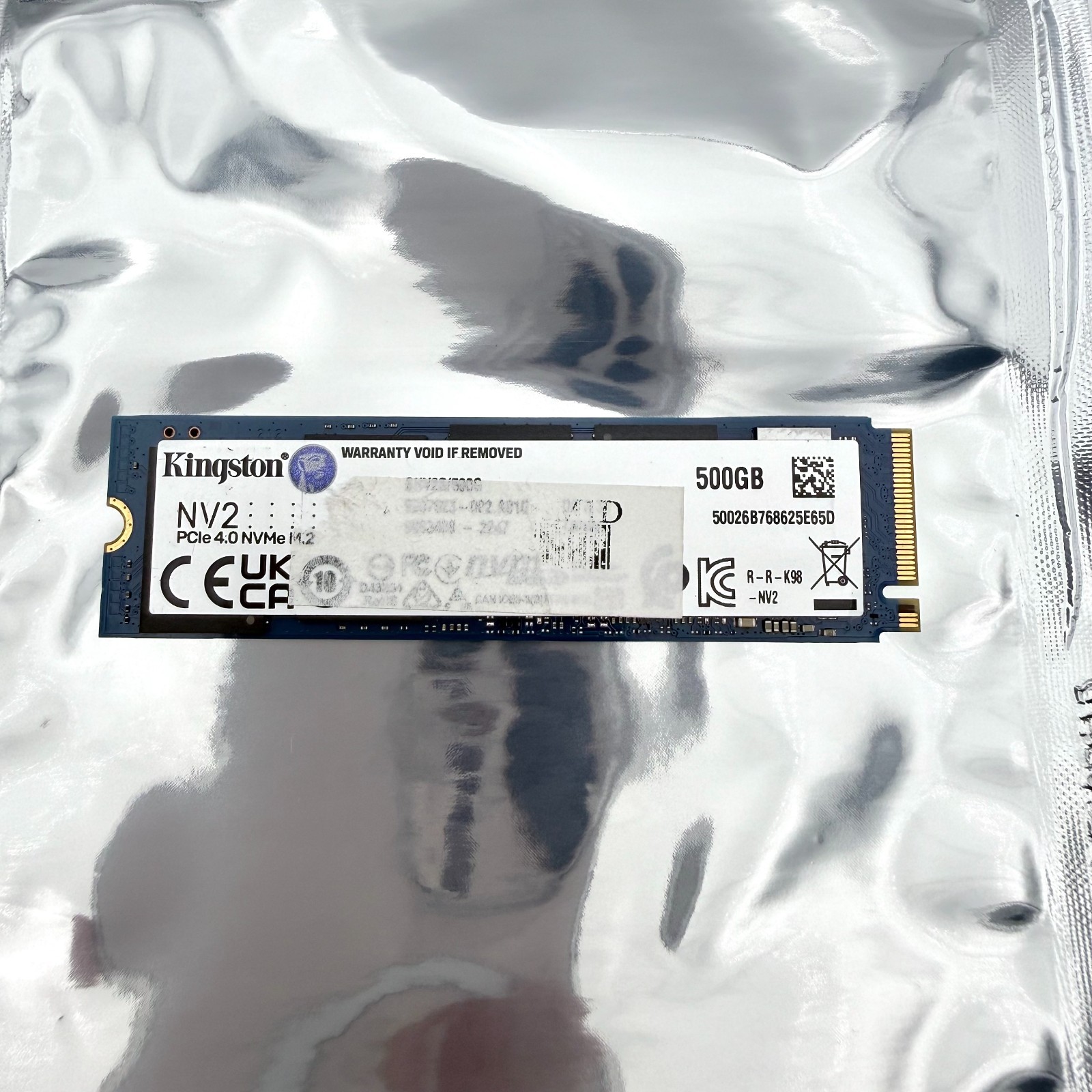 Kingston NV2 500GB M.2 NVMe Internal SSD SNV2S/500G PCIe 4.0 98%