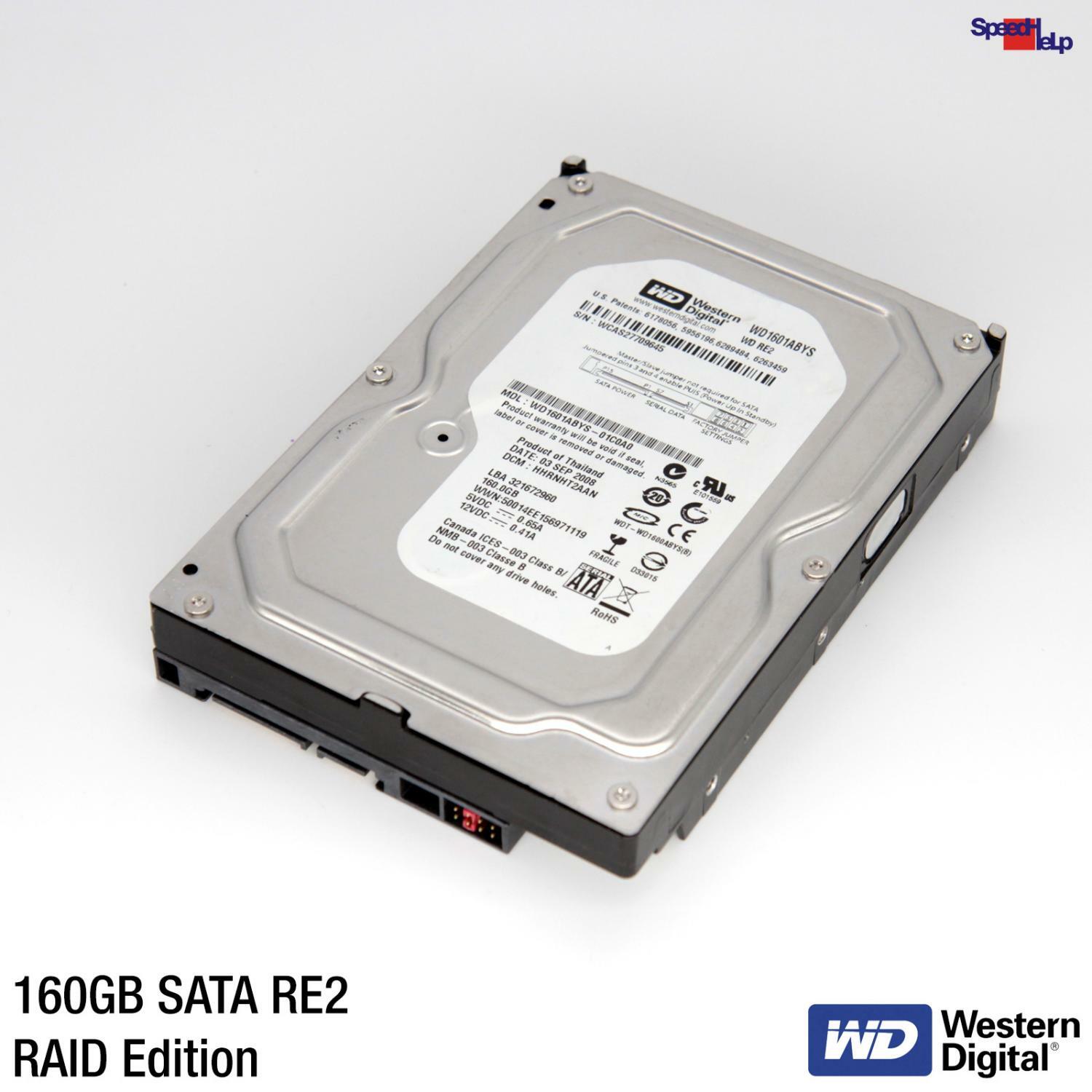 Western Digital WD WD1601ABYS RE2 RAID Edition HDD Hard 160GB SATA