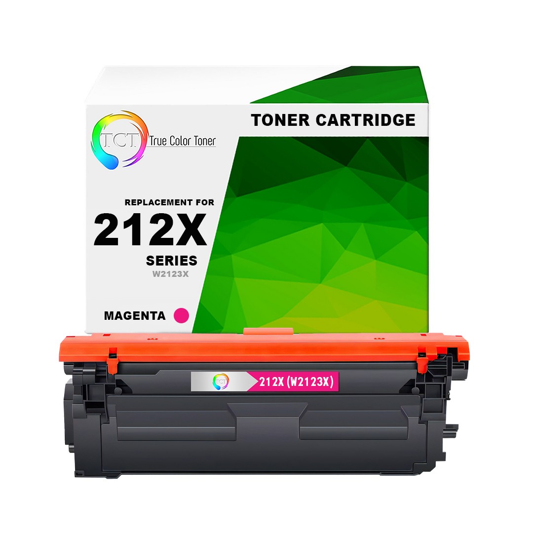 TCT Premium 212X W2123X Magenta HY for Compatible HP LaserJet MFP M578c Toner