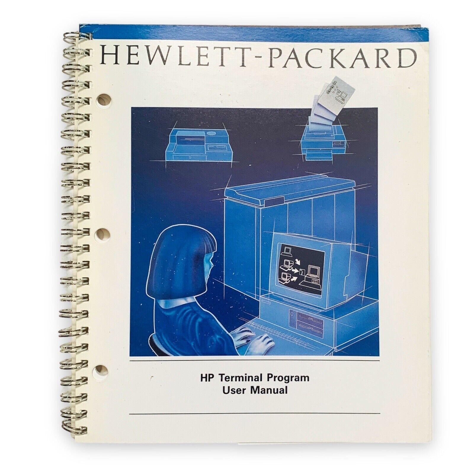 Hewlett-Packard HP Terminal Program User Manual 1988 Vintage Computer