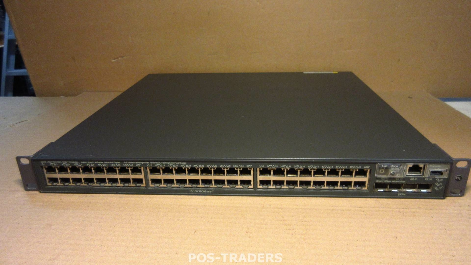 H3C S5800-56C-PWR 48-Port Gigabit PoE 10Ge P aggregation HP 3COM Ethernet Switch