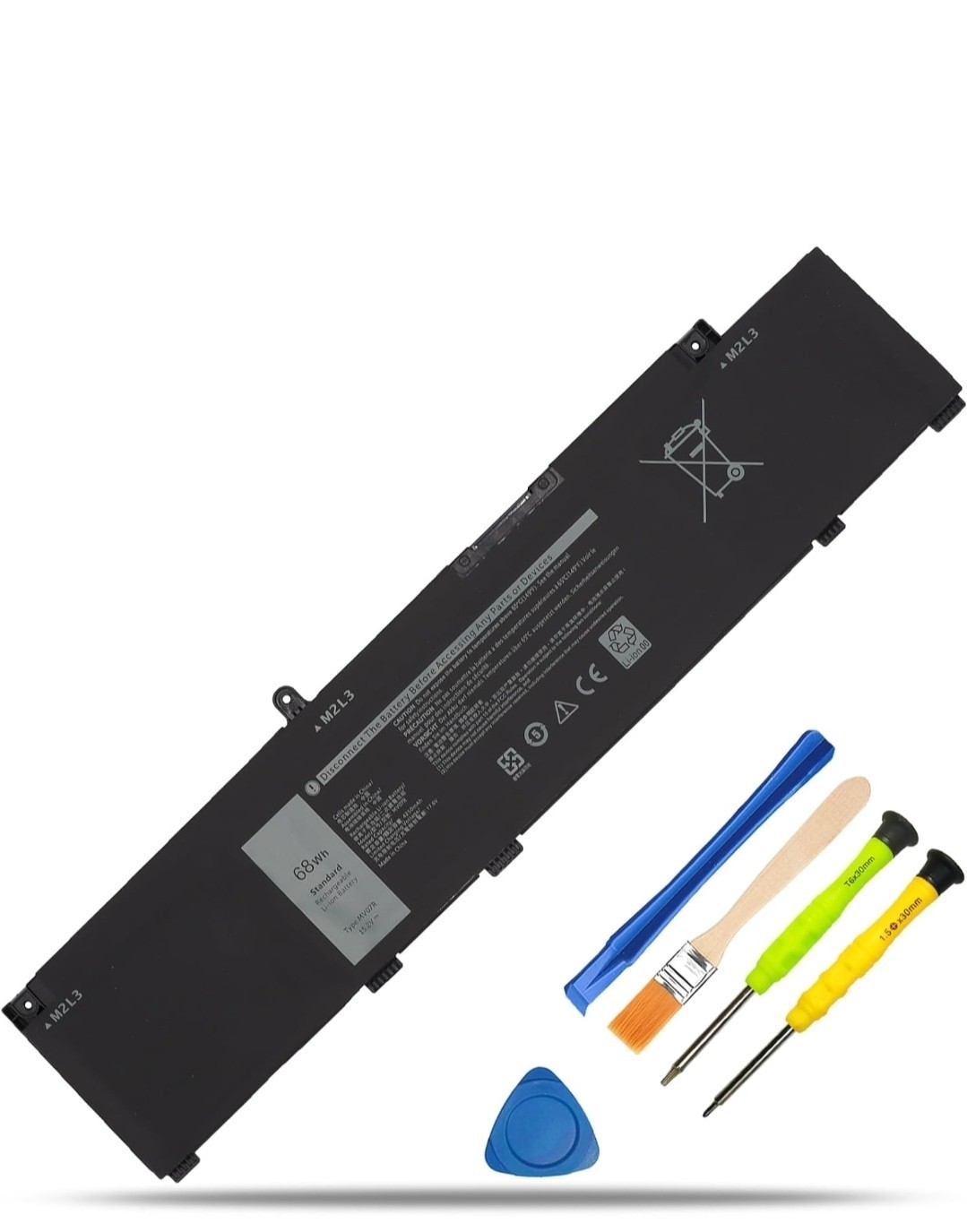 🔋 68Wh MV07R MVO7R Battery For Dell G3 15 3500 3590 G5 5500 5505 SE JJRRD W5W19