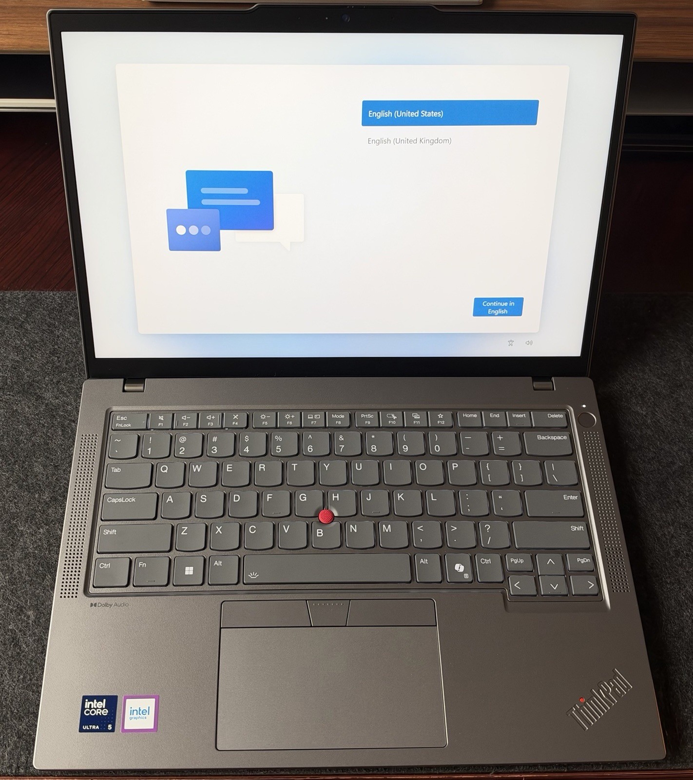 Lenovo ThinkPad T14 Gen 5 14" Ultra 5 125U 16GB 256GB Win 11 Pro GRAY WARRANTY