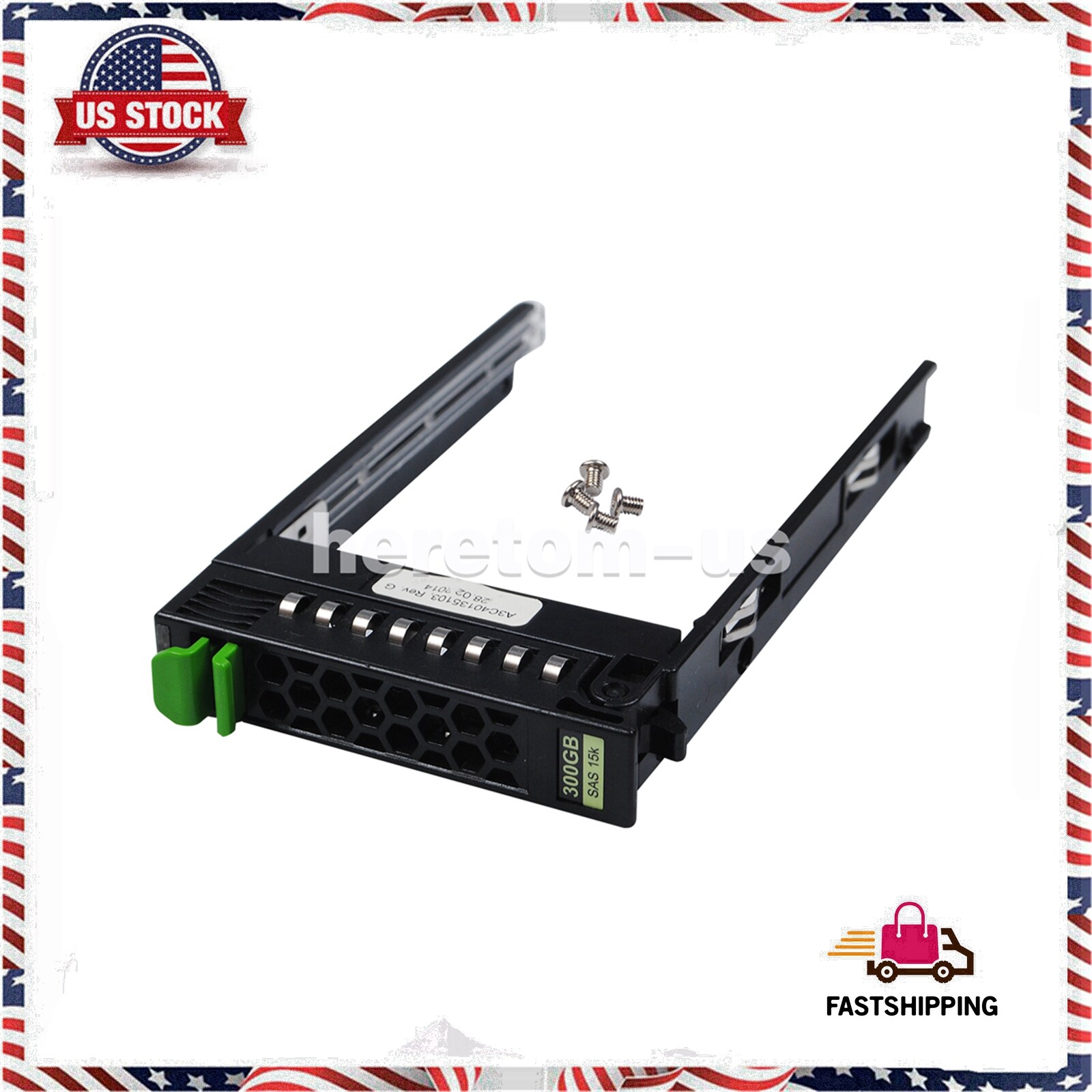 For Fujitsu Primergy RX200 RX300 S6 S7 S8 2.5" SAS Tray Caddy A3C40135103