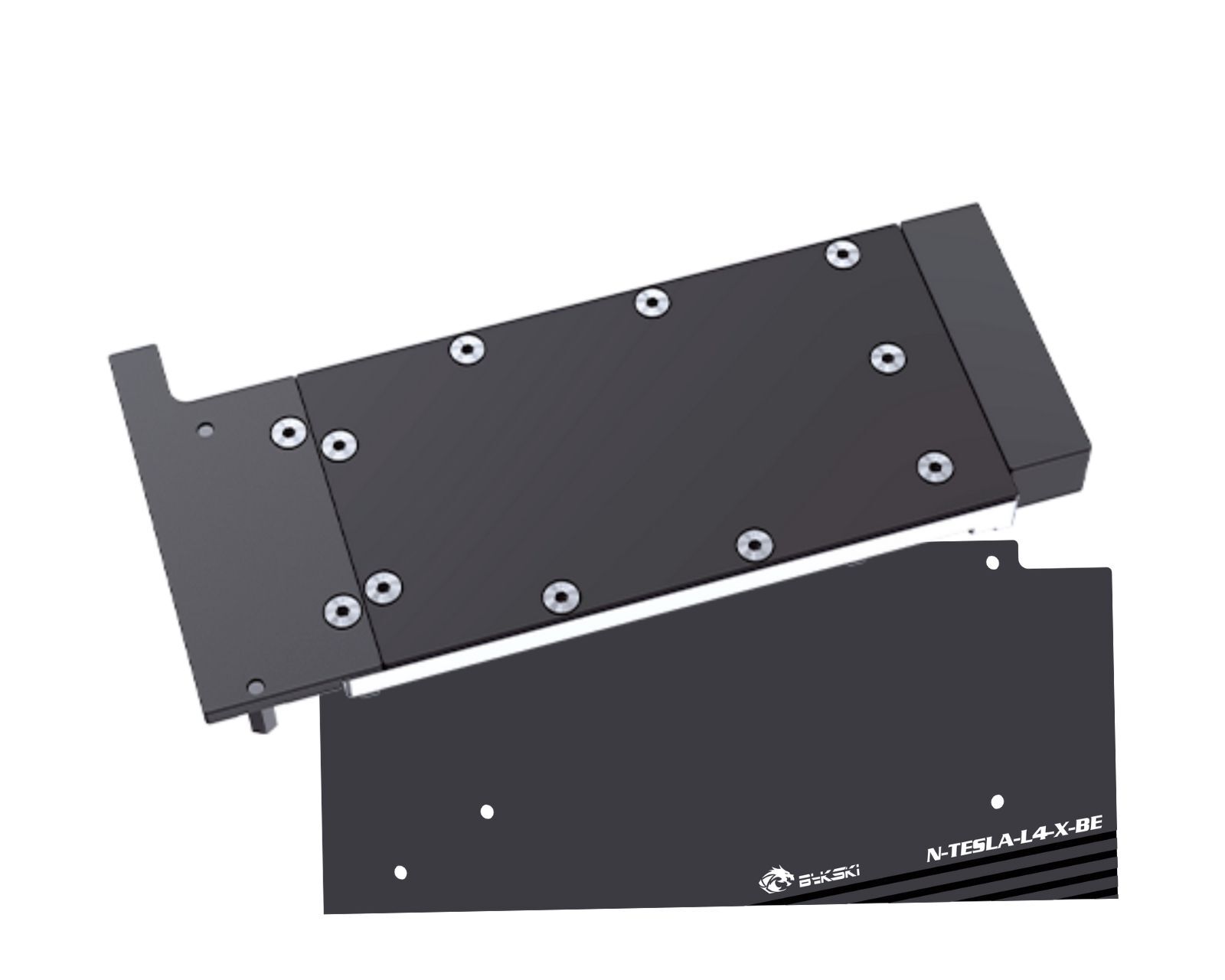 Bykski Durable Metal/POM GPU Water Block  for NVIDIA TESLA L4