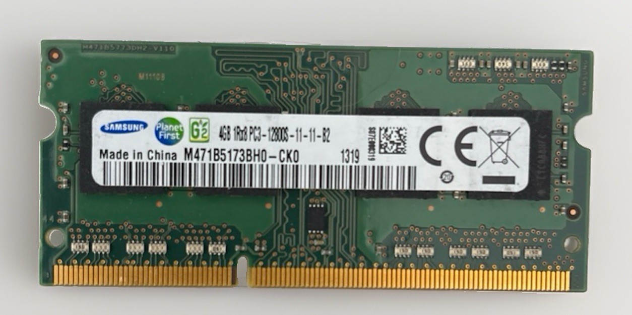Samsung - 4GB 1Rx8 PC3L-12800S Laptop Memory RAM