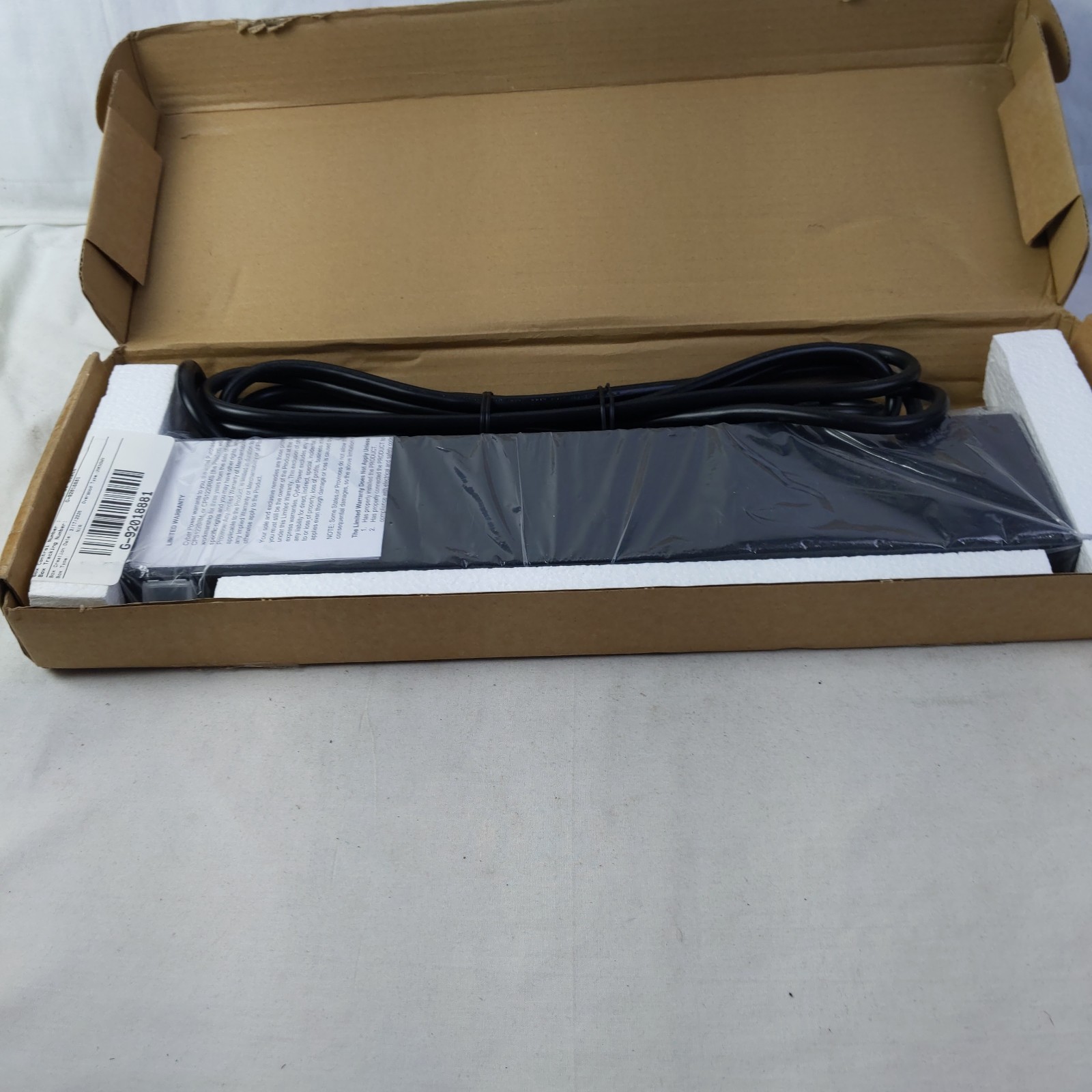 CyberPower CPS1215RM Rackmount Surge Protector PDU 10 Outlet 15ft Cord