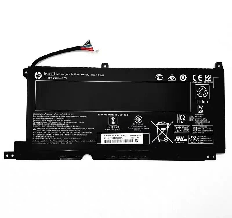OEM PG03XL Battery For HP Pavilion 15-DK 16-A 15-dk0020TX TPN-C141 L48495-005