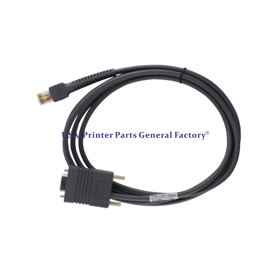 New CBA-R01-S07PAR 6FT RS232 Serial Cable Fit For Symbol LS7708 LS2208 LS4208