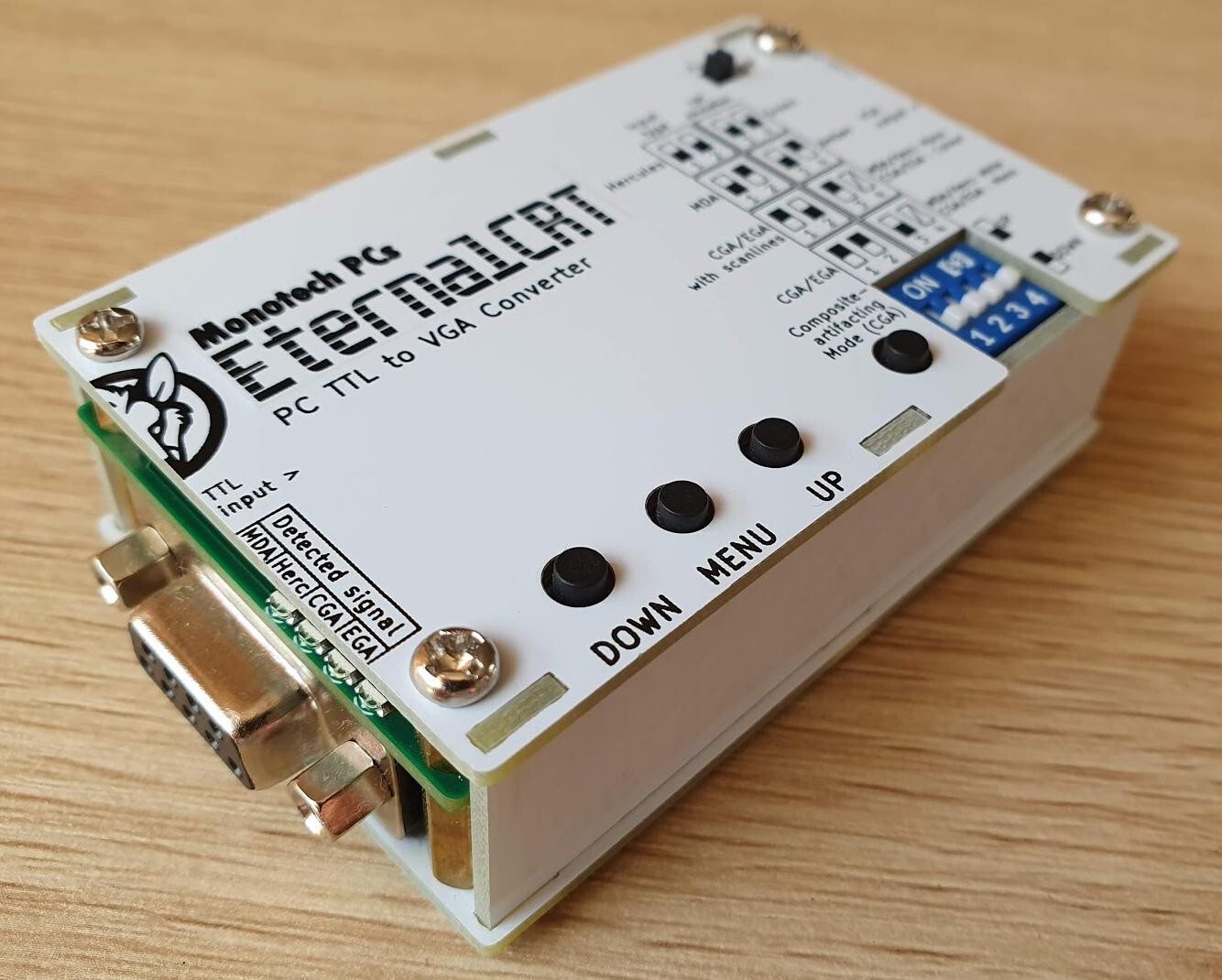 EternalCRT - MDA/CGA/EGA to VGA Converter Box