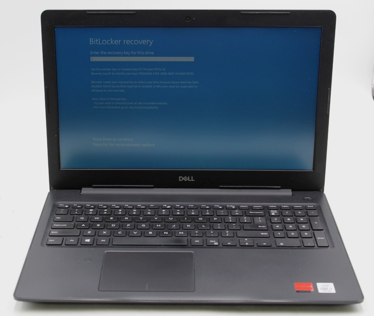 Dell Vostro 3590 i7-10510U 8GB No OS 30 Day Warranty