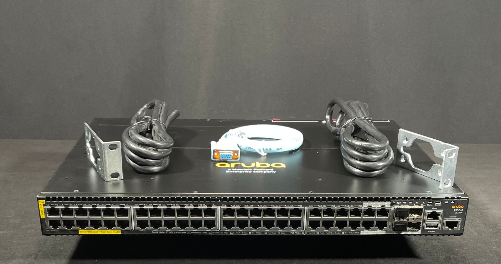 Hpe Aruba 2930M JL322A  48 Port PoE+ Switch w/ 2x Psu- Same Day Shipping