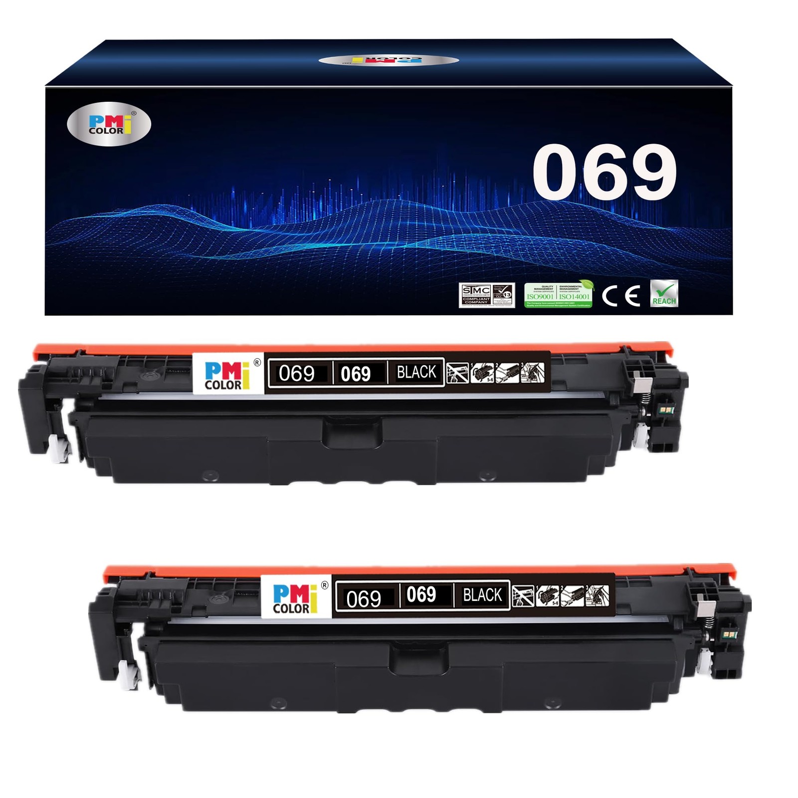 069 Black Toner Cartridges Replacement for Canon 069 Toner Cartridge | Compat...