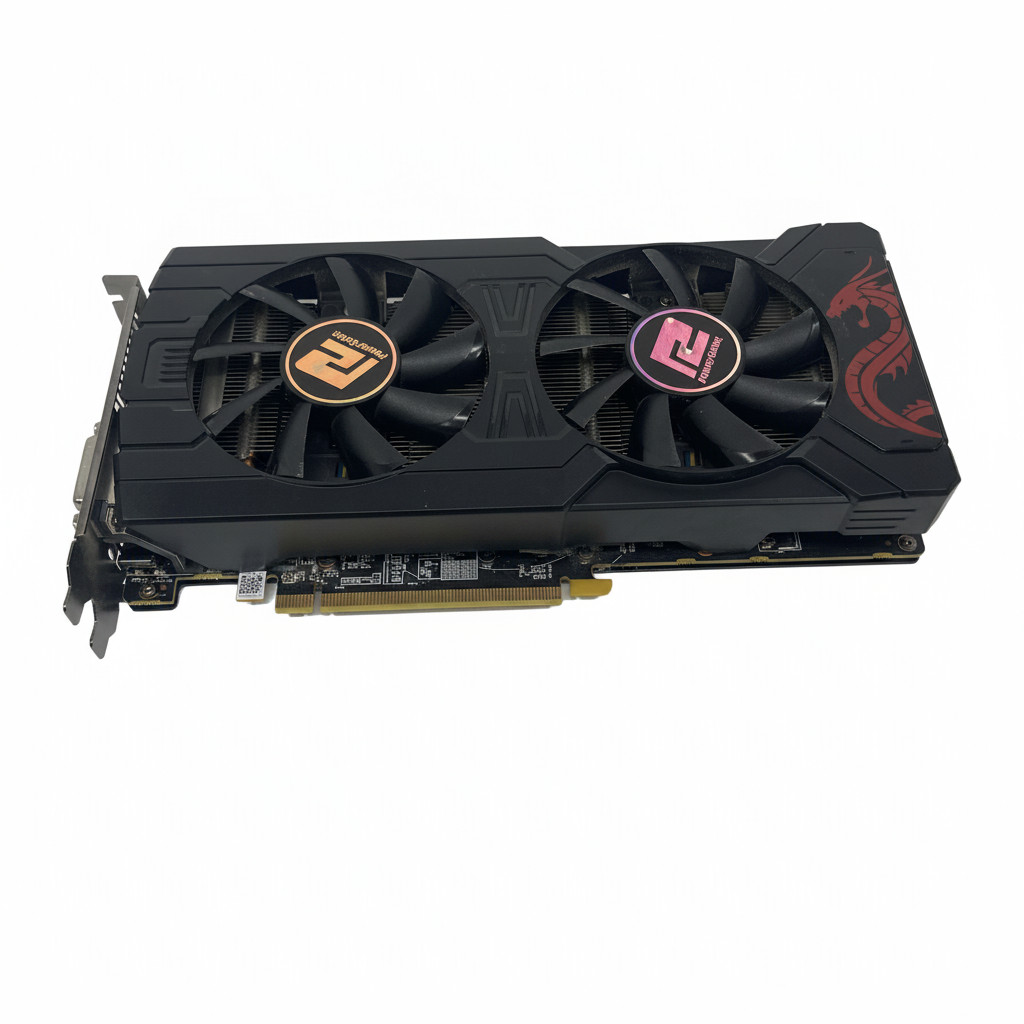 PowerColor Red Dragon Radeon RX 580 Graphics Card - For Parts / No Display