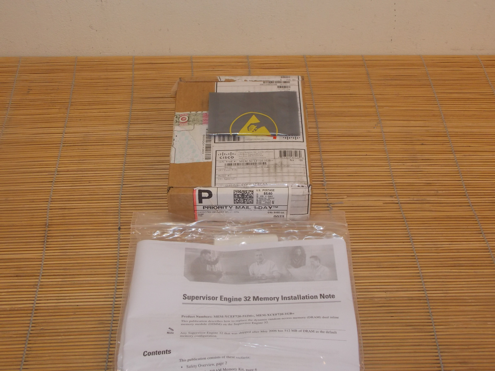 NEW Cisco MEM-XCEF720-1GB 1GB RAM for DFC3A, DFC3B NEW OPEN BOX