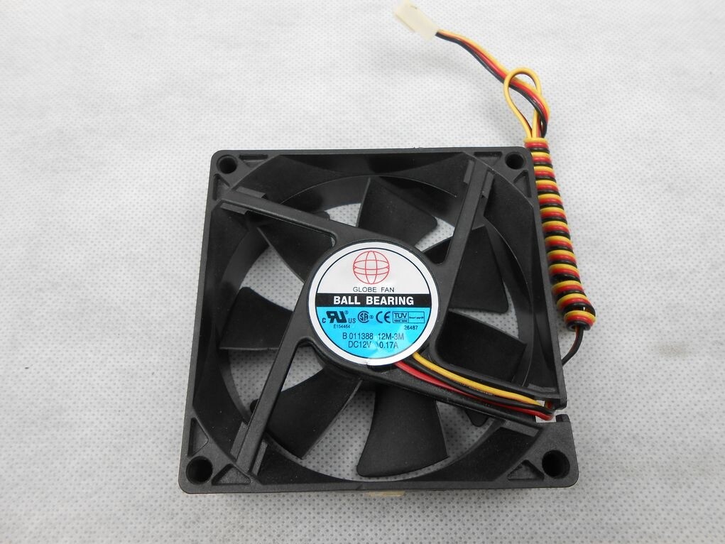 Globe Ball Bearing Computer Fan Model B-011388 12VDC 0.17A