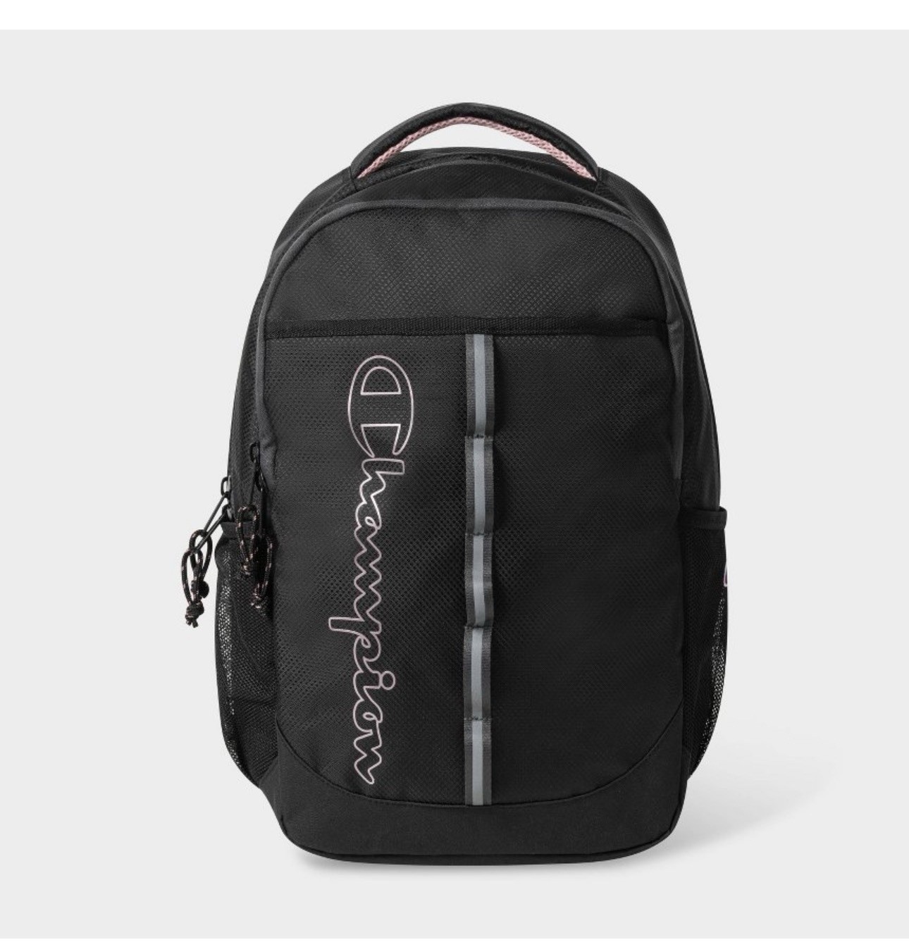 Champion Center Backpack - Black/Pink-17” Laptop- NEW 