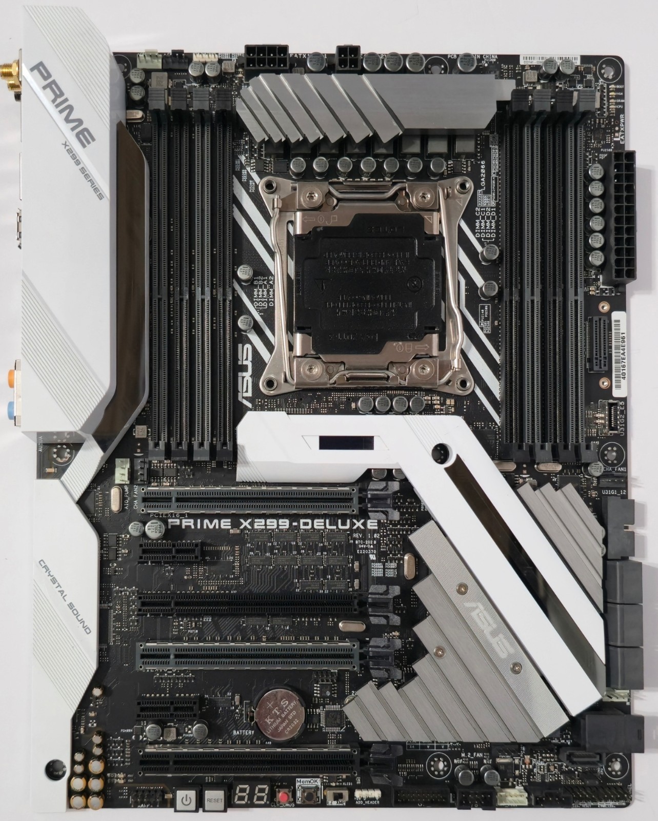 ASUS Prime X299 Deluxe ATX LGA2066 Motherboard *NO I/O Shield*