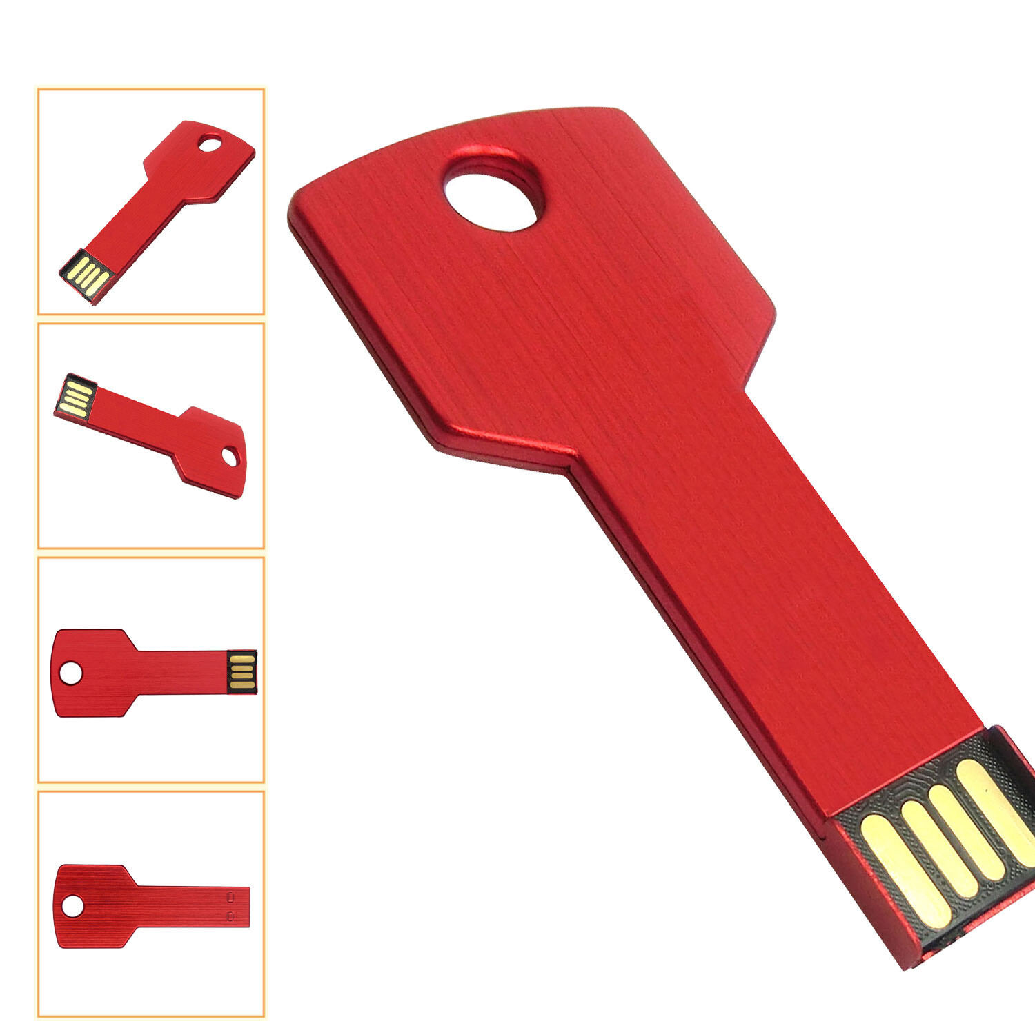 Kootion Waterproof Metal Key Model 32GB USB 2.0 Flash Drive Lot 1/5/ 10/ 100pcs 